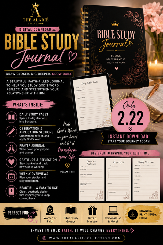 Bible Study Journal