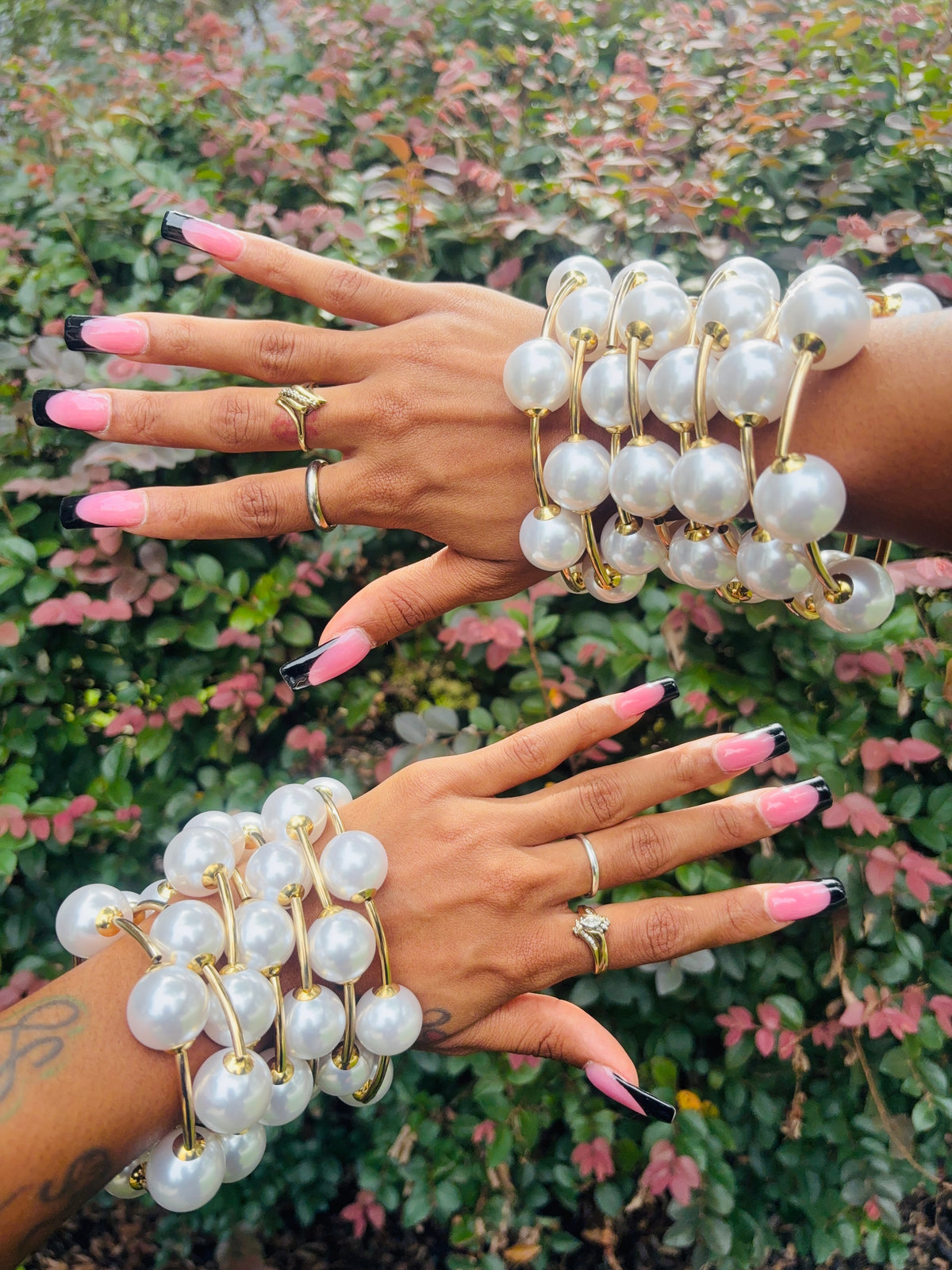 Gold/Pearl SPHERE STACK