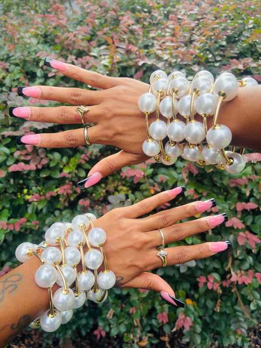 Gold/Pearl SPHERE STACK